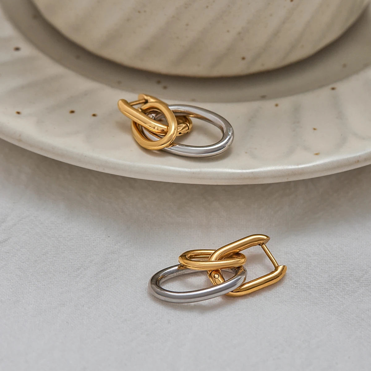 Maia Facet Earrings