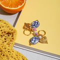 Josephine Heart Earrings