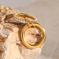 Lumiere Double-Layer Zirconia Ring