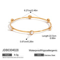 Ninon Rhinestone Station Bracelet