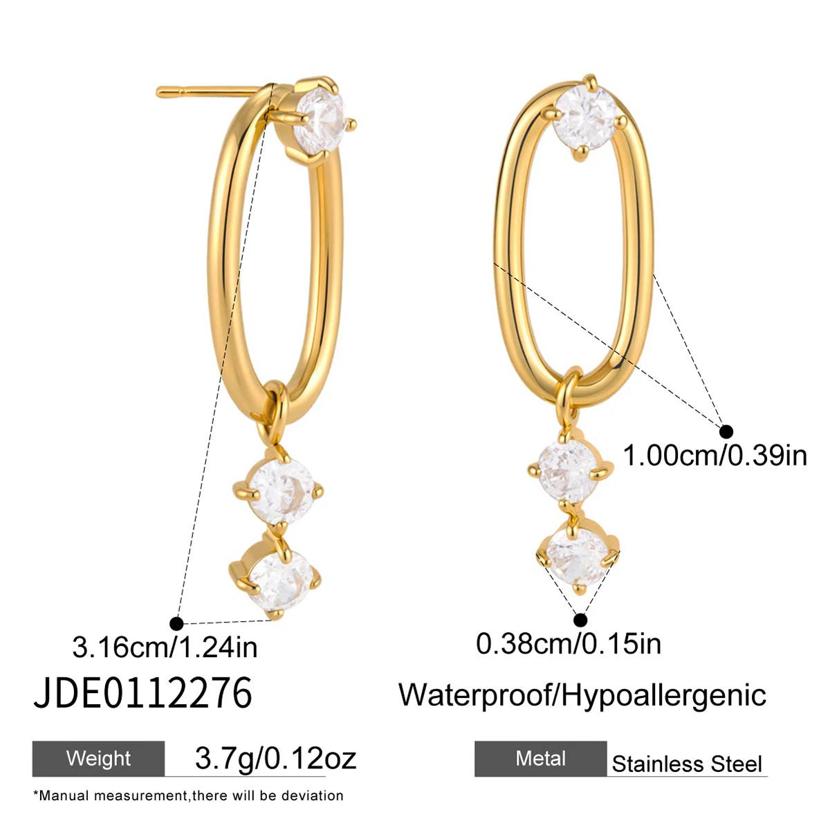 Coralie Drop Earrings