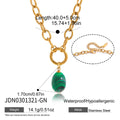 Amelie Stone Pendant Necklace