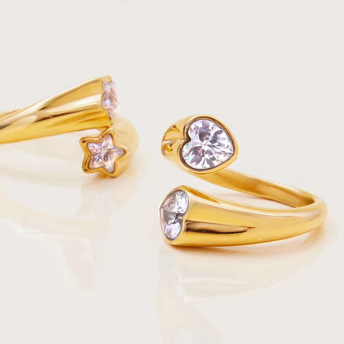 Stella Star & Heart Ring