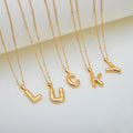 Salome Bubble Initial Necklace gift-ready packaging – Macaje necklace