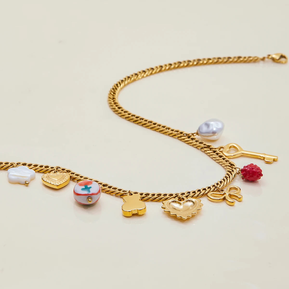 Apolline Key Necklace