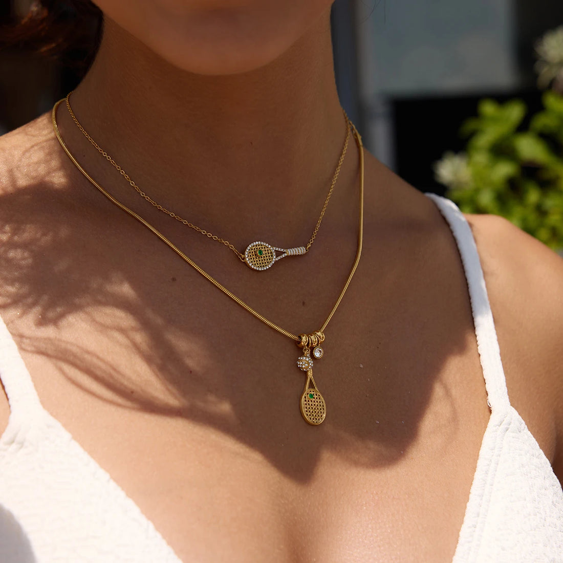 Mireille Racket Necklace