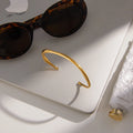 MACAJE Ambre Facet Bangle