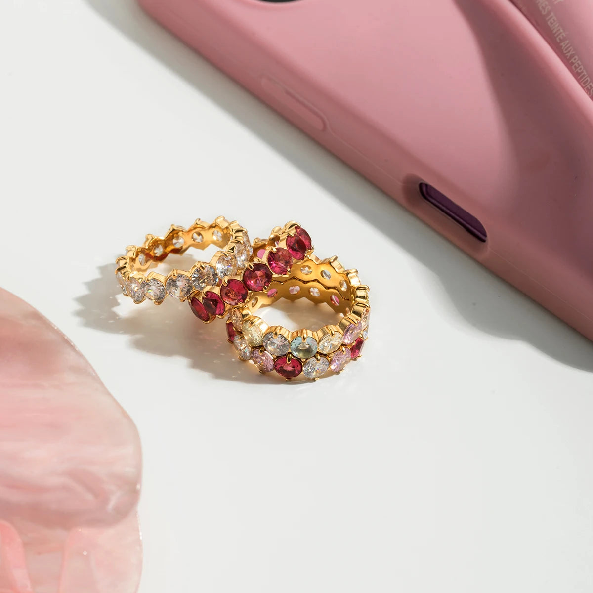 Iris Multicolor Zircon Ring