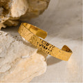 MACAJE Camelia Facet Bangle