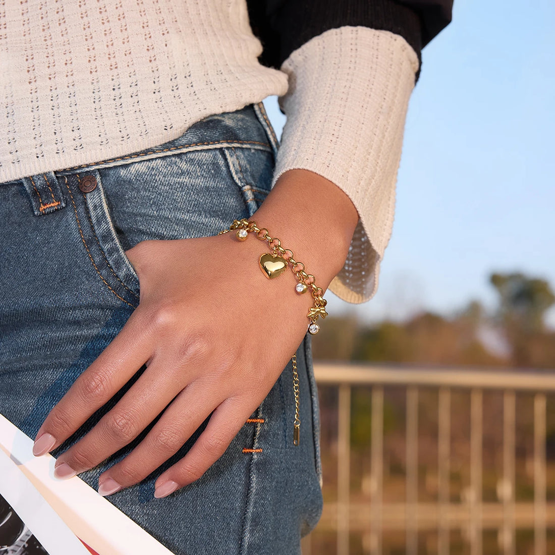 Eclat Heart Bracelet