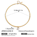 Elise Facet Necklace - Dark Gold