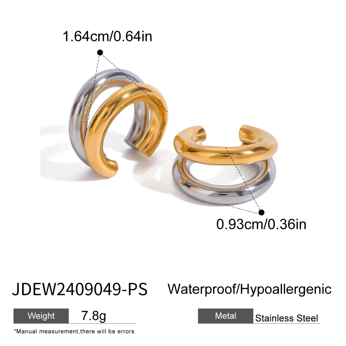 Solene Earrings - Gold