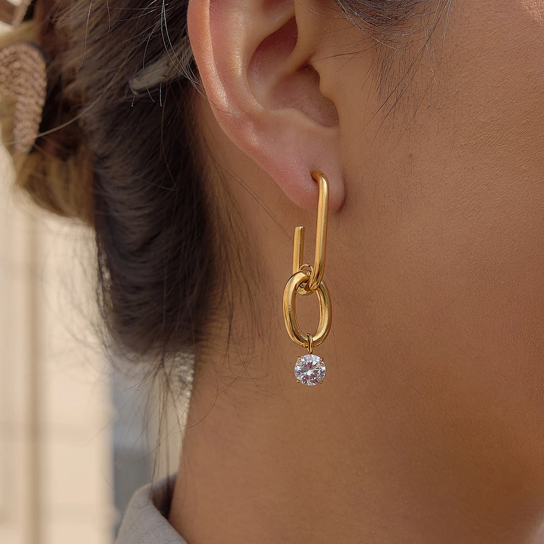 Brigitte Link Drop Earrings