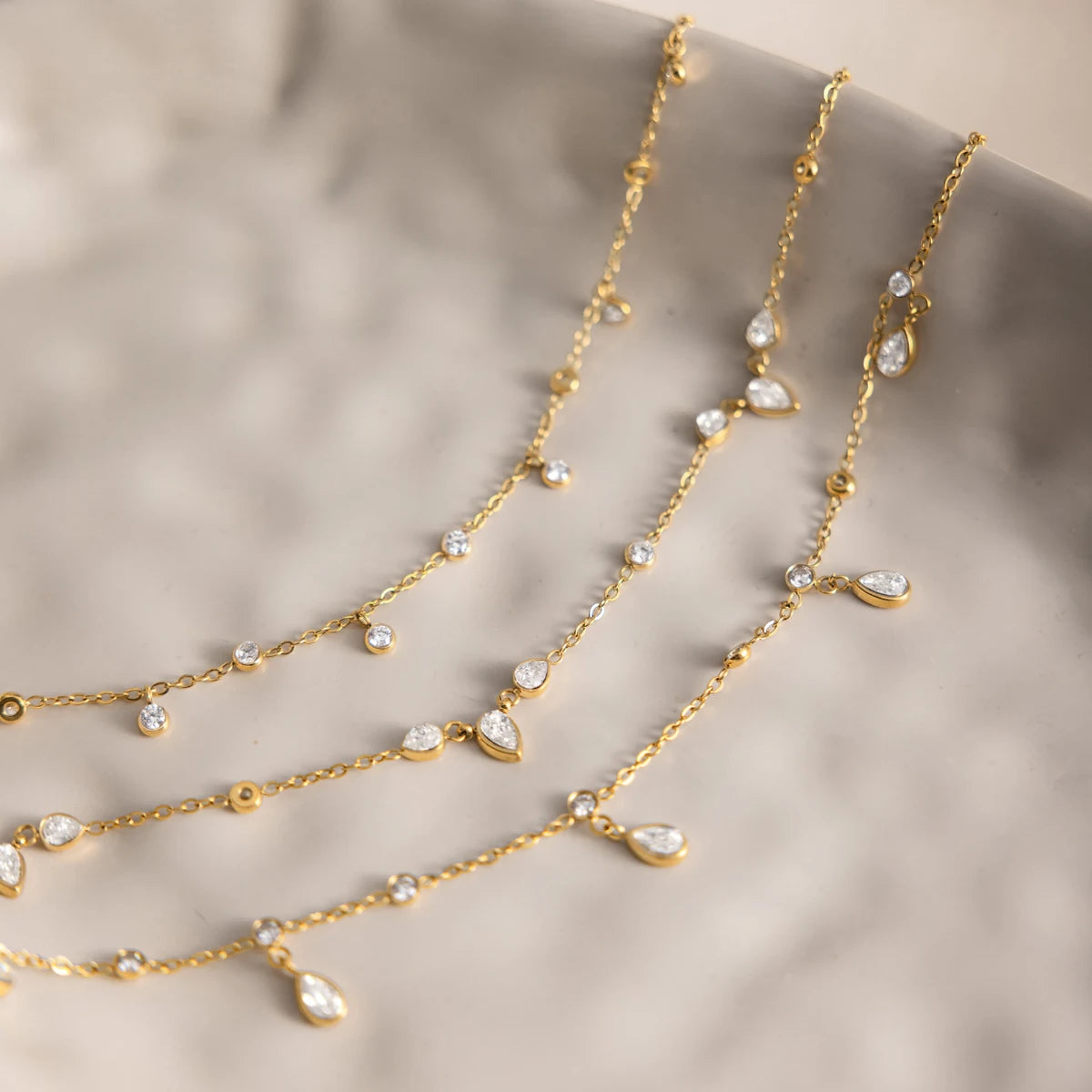 MACAJE Faye Facet Anklet