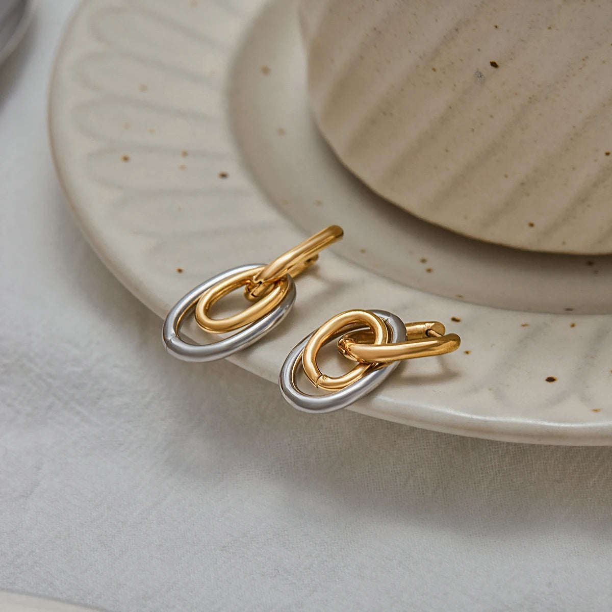 Maia Facet Earrings