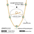 Camille Turquoise Necklace - Gold