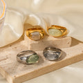 Margaux Clear Resin Ring