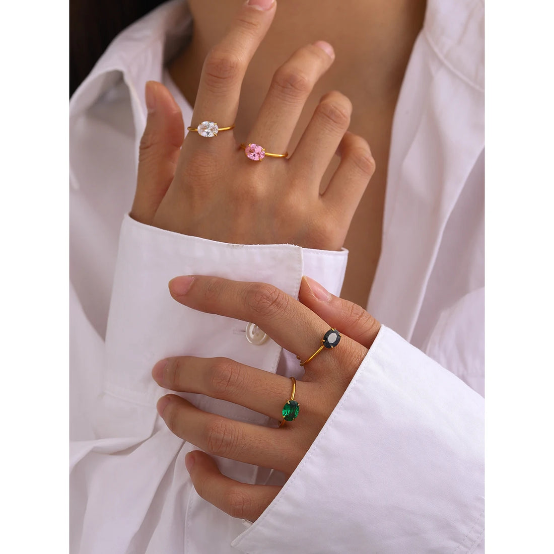 Gigi Pave Sparkle Ring