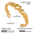 MACAJE Celestine Bangle Light Yellow Gold