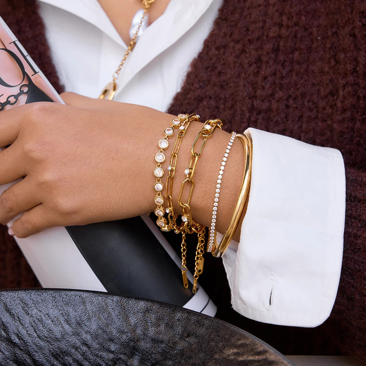 Valentine Link Bracelet