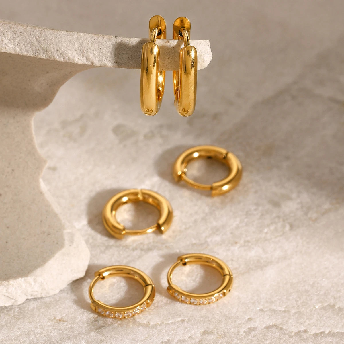 Thais Facet Earrings