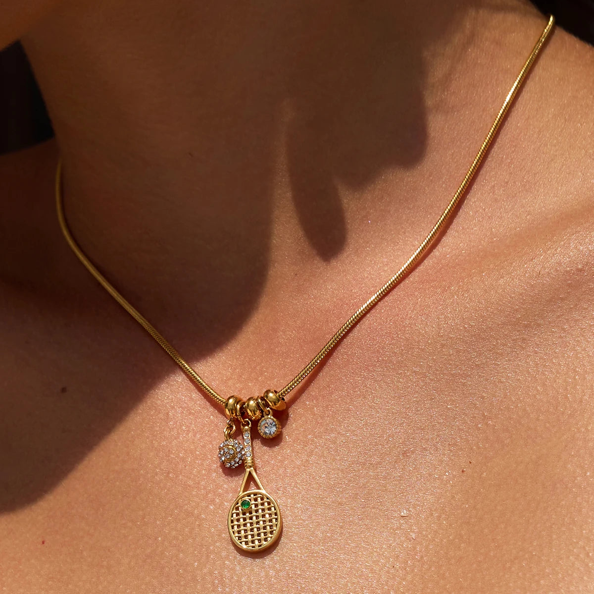 Mireille Racket Necklace