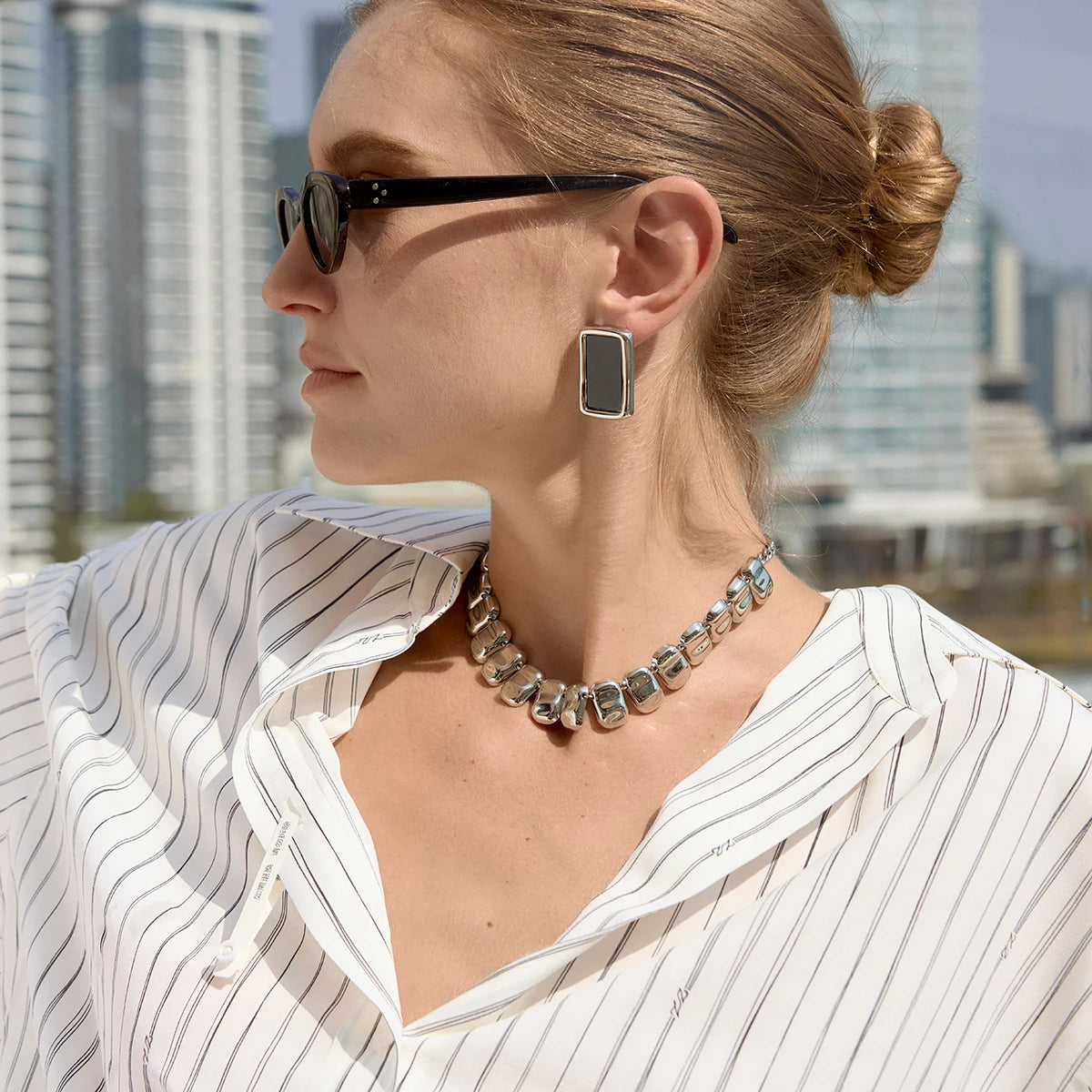 Roxane Enamel Earrings