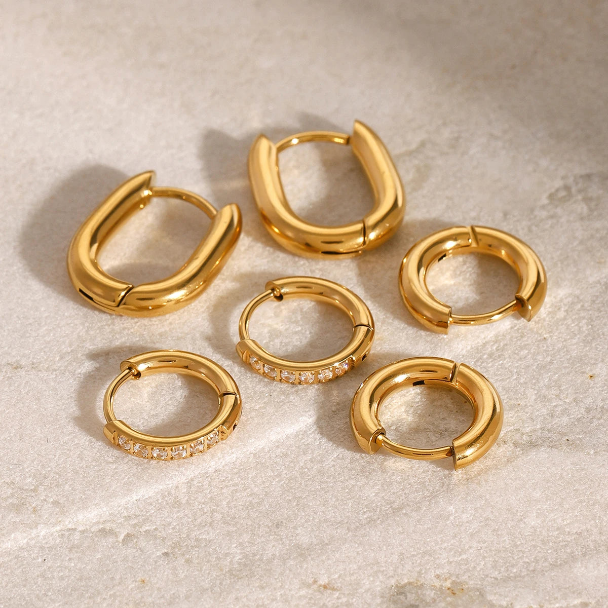 Thais Facet Earrings