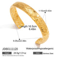 MACAJE Pivoine Bangle Light Yellow Gold