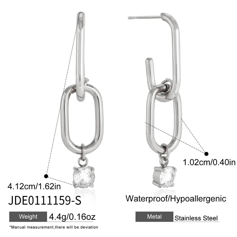 Brigitte Link Drop Earrings