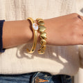 MACAJE Celestine Heart Bangle