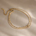 MACAJE Axelle Zircon Anklet
