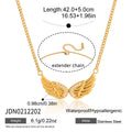 Capucine Wing Necklace - Gold