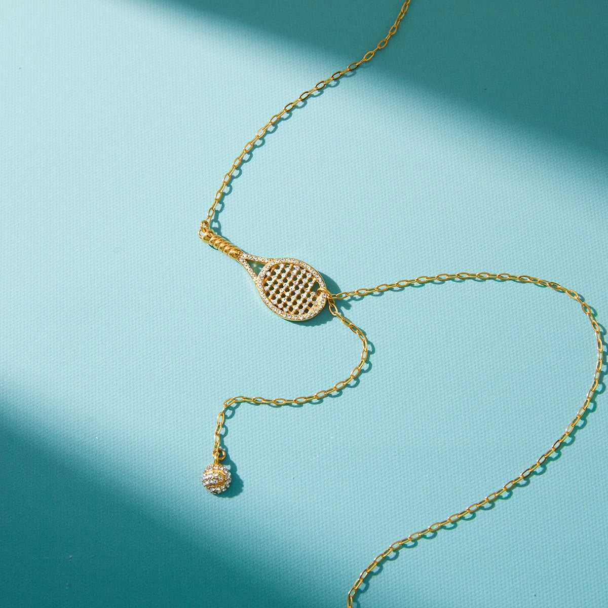 Beatrice Racket Necklace