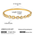 Aurore Faceted Bangle