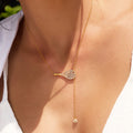Beatrice Racket Necklace
