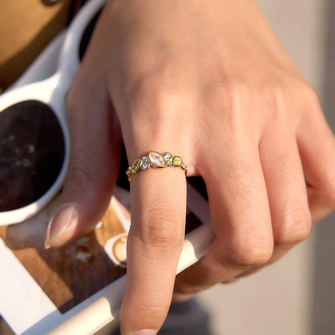 Aurelie Open Wrap Ring