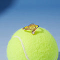 Ace Crystal Racket Ring