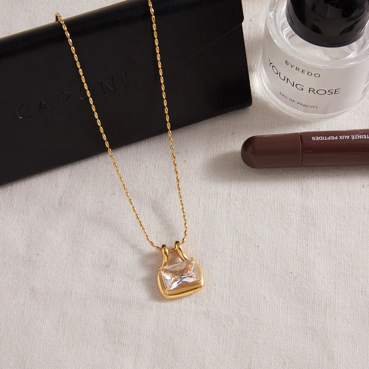 Lucie Zircon Necklace