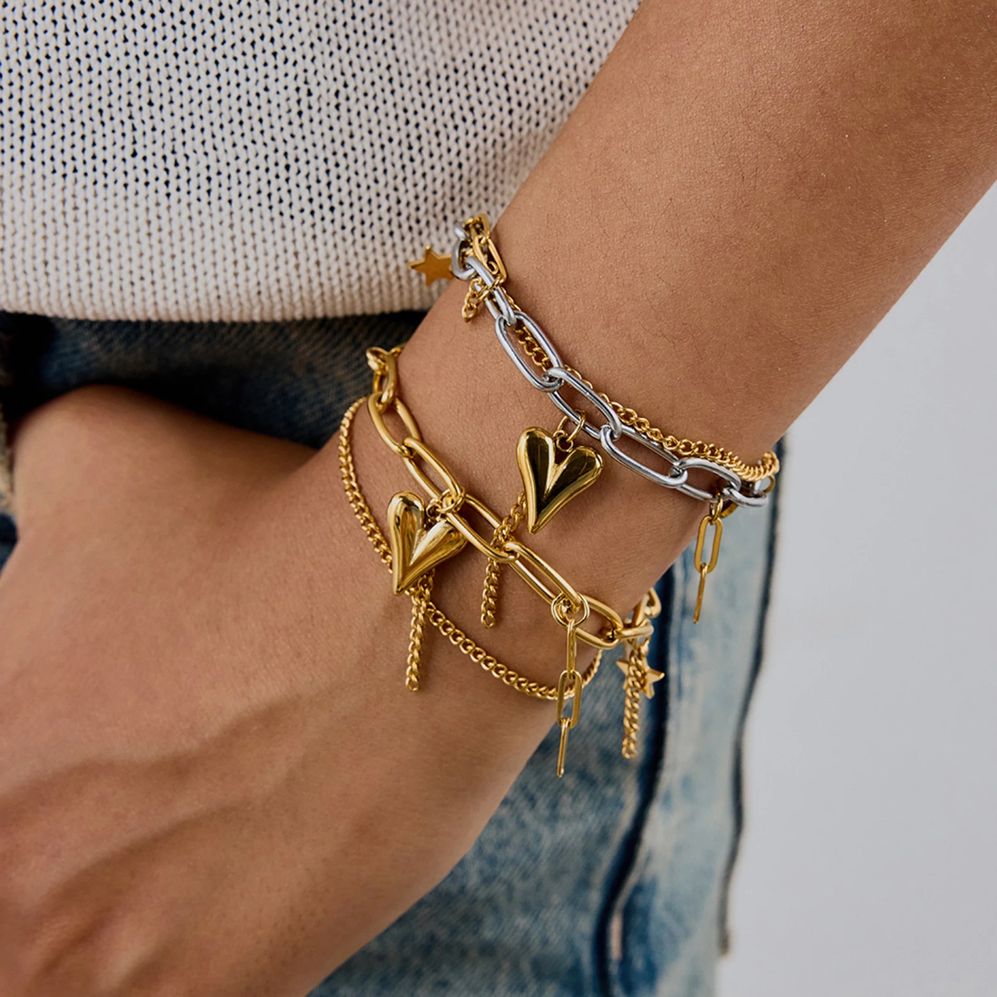 Pia Heart Bracelet