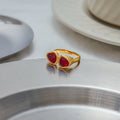 Rouge Heart Ring