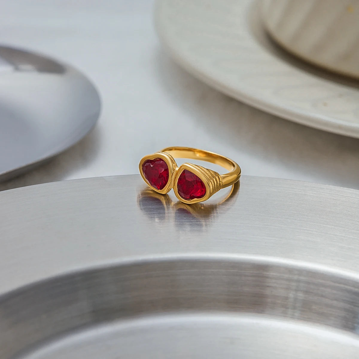 Rouge Heart Ring