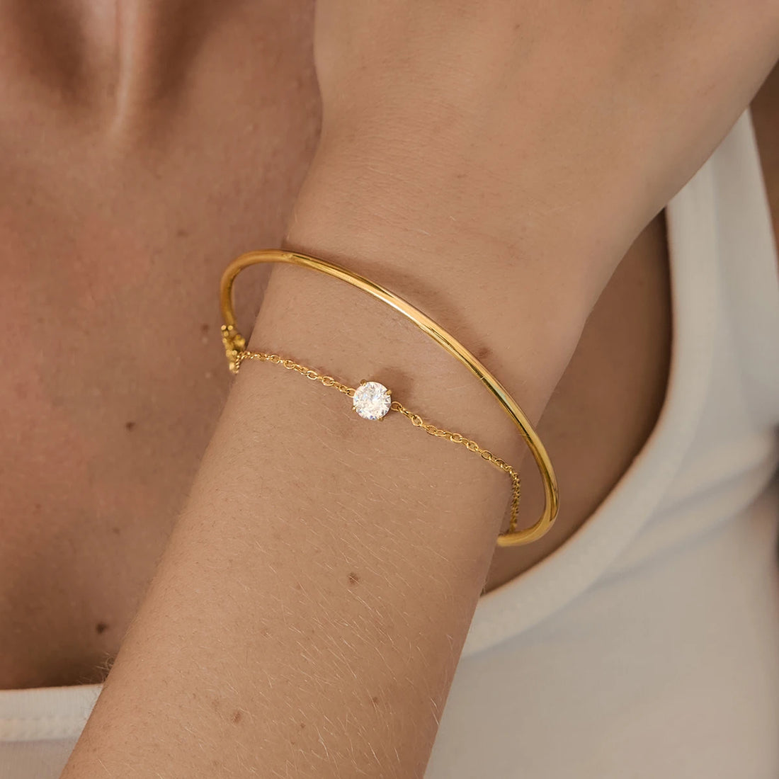 Justine Multilayer Bangle