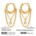 Heloise Tassel Earrings - Yellow Gold