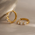 Clemence Zircon Earrings