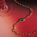 Delphine Glass Necklace
