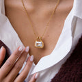 Lucie Zircon Necklace