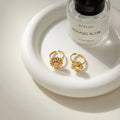 Fleur Spinning Zircon Ring