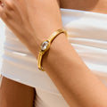 MACAJE Soie Zircon Bangle