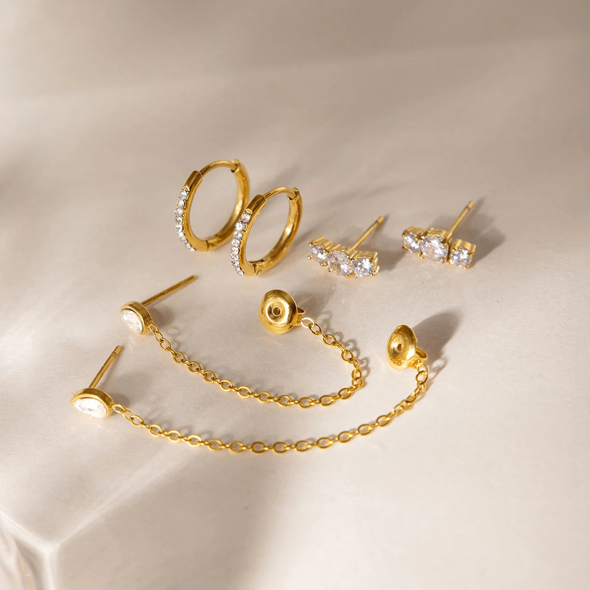 Garance Facet Earrings